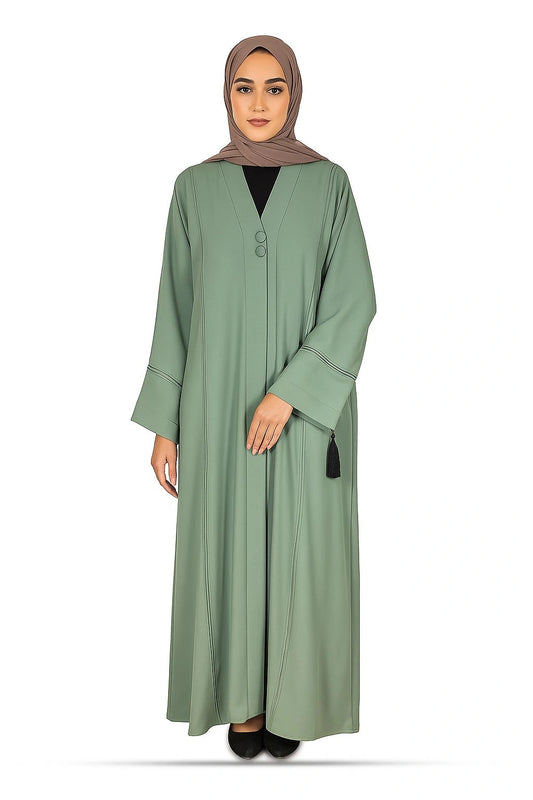 Zoom Plated Abayia-Pastel Green